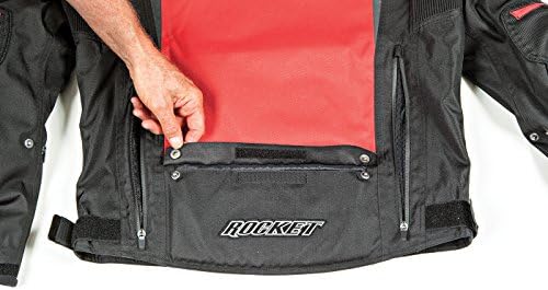 Joe Rocket Jaqueta masculina Atomic 5.0 Textile para motociclista